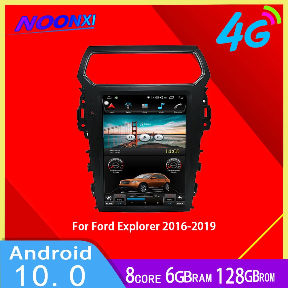

Android 10 для Ford Explorer 2014 2015-2019 автомобильный DVD IPS экран радио GPS навигация беспроводной Carplay головное устройство мультимедийный плеер