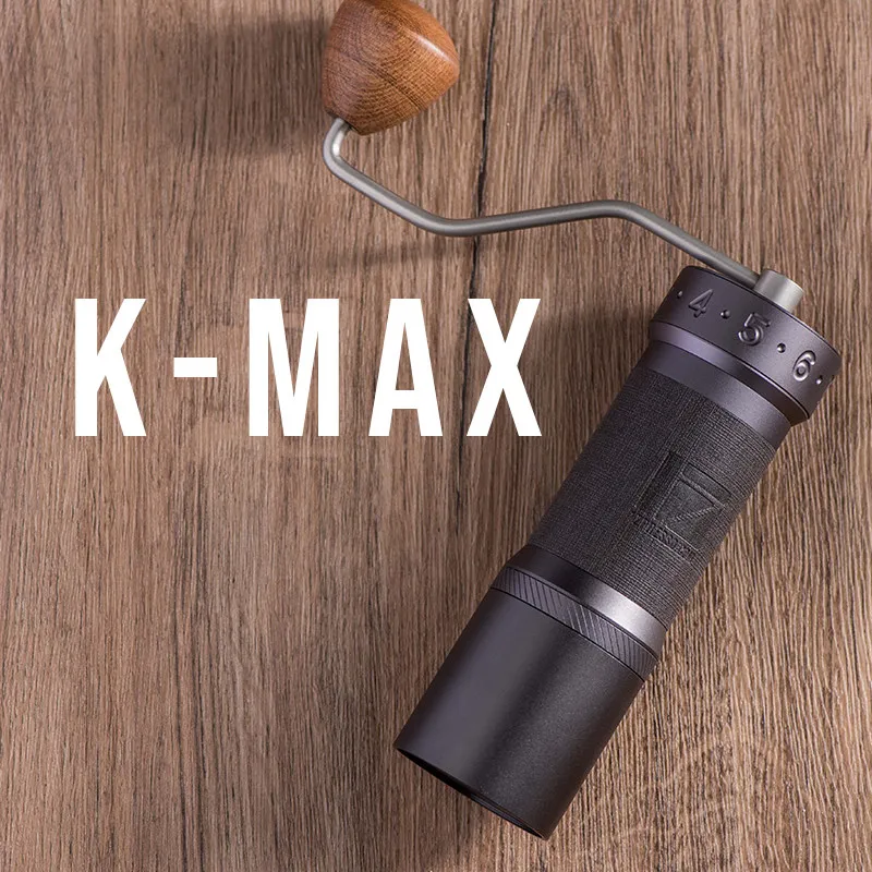 2021New 1zpresso Kmax manual coffee grinder portable coffee mill adustable  7core burr 48mm
