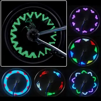 

14 LED Cycling Bicycle Wheel Signal Tire Spoke Light 30 Modes Colorful Bicycle Light Bicycle Accessories Cycling Light