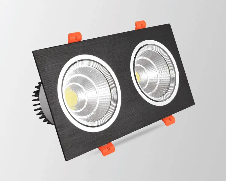 双头可调筒灯射灯COB天花灯嵌入式过道20_10cm方形双孔格栅斗胆灯-tmall_08
