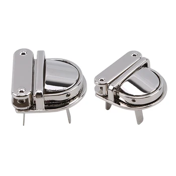 

DIY Handbag Women Bag Metal Clasp Turn Lock Bag Parts Twist Lock For Purse Hardware Closure Bag Leather Accessories