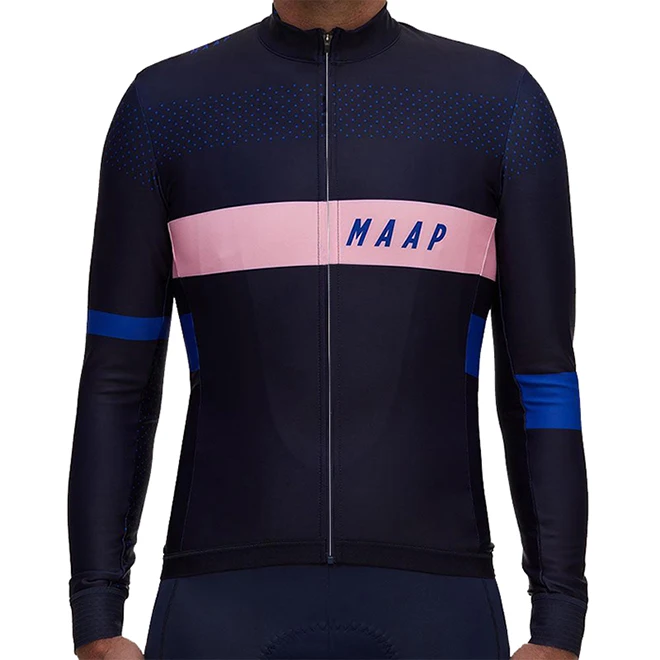 Jersey J Invierno roupa ciclismo RUNCHITA зимний термальный длинный рукав Велоспорт Джерси Набор велосипедная зимняя велосипедная Одежда наборы ciclismo - Цвет: Jersey J