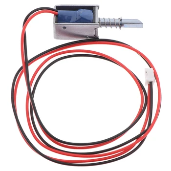

DC 5V-6V Push Pull Frame Suction Type Mini Solenoid Electromagnet Door Lock 1PCS