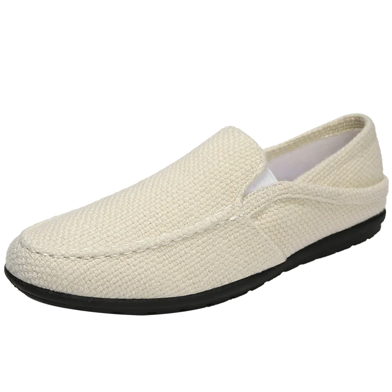 Men Breathable Shoes Cotton and linen Male Flat Slipe Sets of Feet Driving Lazy Walking Peas shoes Sneakers Low YGb-6000 | Спорт и