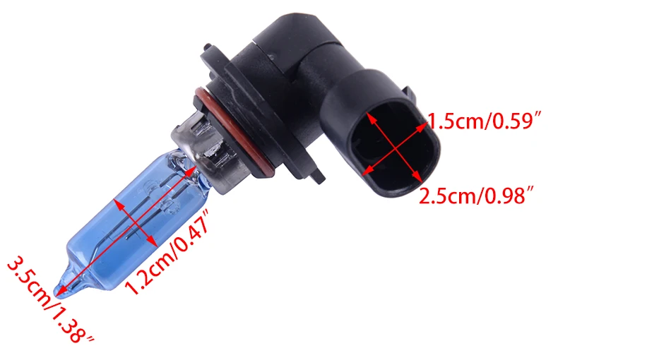 CITALL 9005 HB3 100W 6000K Авто Автомобильный суперъяркий Ультра Белый 12V Противотуманные фары галогенные автомобильные лампы