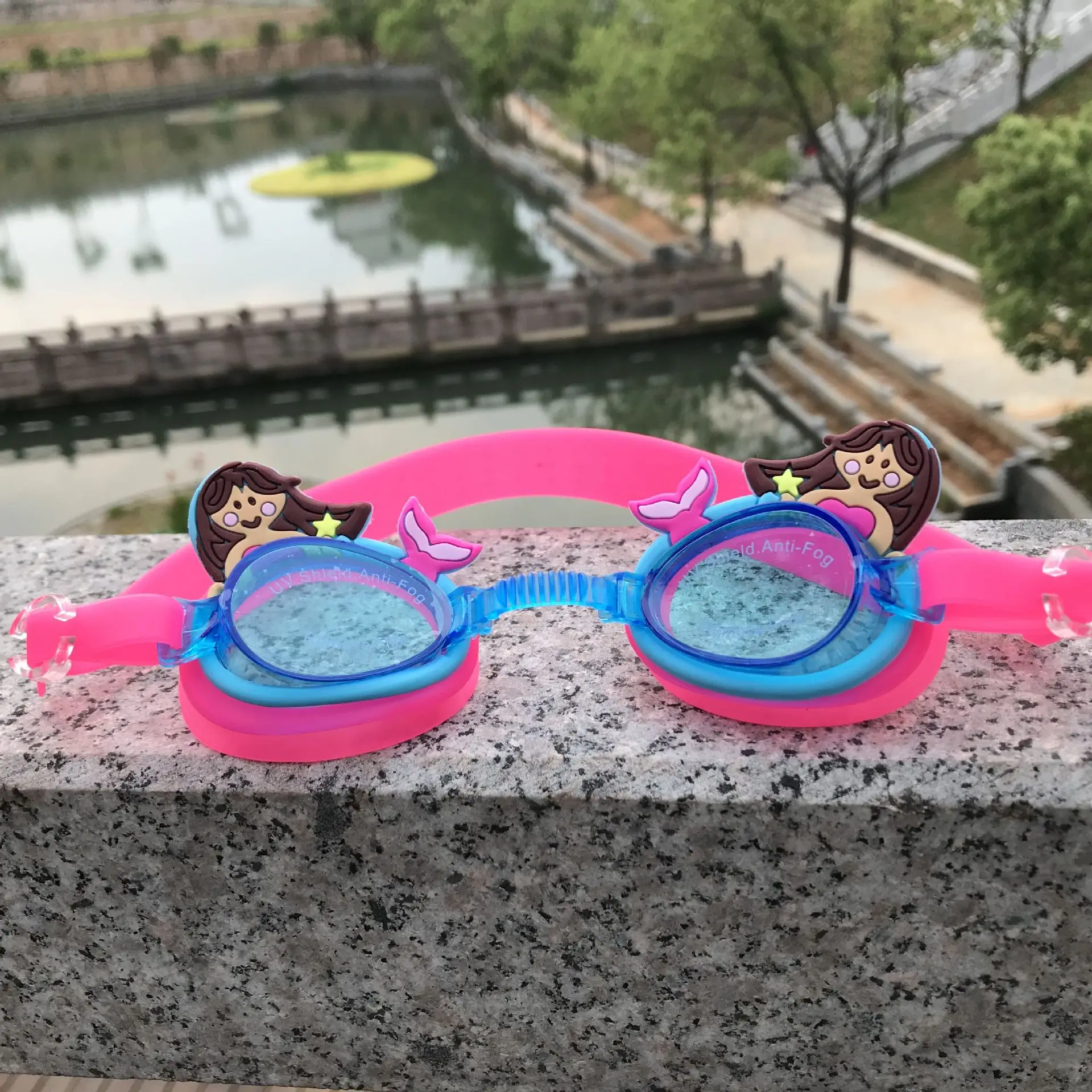 Star Je Goggles детские плавательные очки для плавания с героями мультфильмов детские плавательные очки с ушной раковиной Sy4700 Series