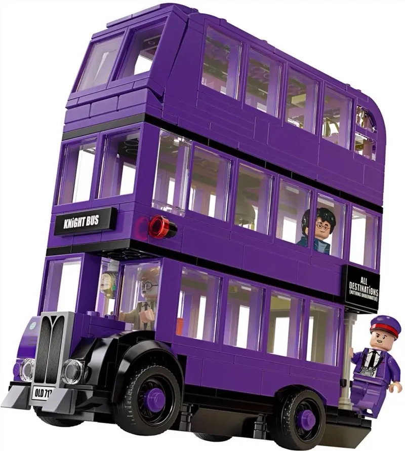 

2019 New Movie Compatible 75957 Harring The Knight Bus Building Blocks Boy and Girl Toys for Children Christmas Gift
