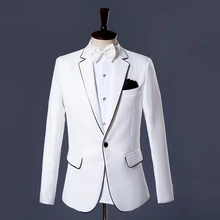 Классический Veste Homme Mariage винтажный белый мужской костюм куртка Veste мужской костюм Vestido de Fiesta Para Boda