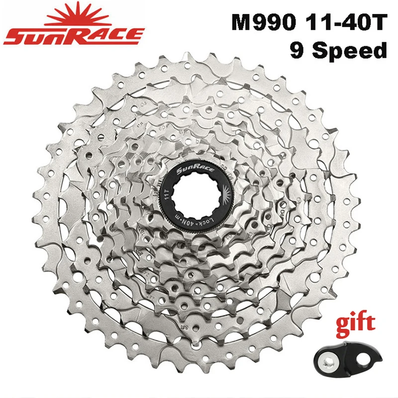 Sunracing 11 40T 9 S MTB велосипедная кассета с цепью широкое соотношение скоростей Freewheel