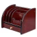 

Storage seat wooden pen holder desk surface finishing rack locker cosmetic remote control storage supplies box
