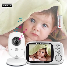 VB603 Детский Монитор 3,2 дюймов портативный беспроводной внутренний контроль температуры уход за ребенком красочная камера ночного видения