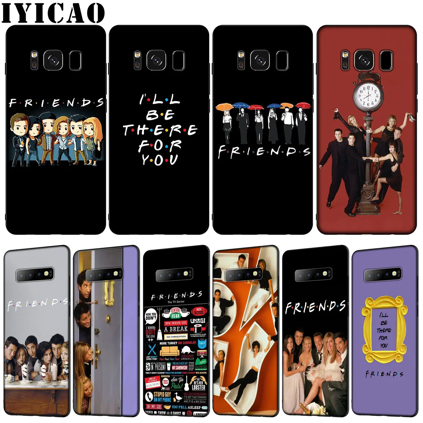 Мягкий силиконовый чехол из ТПУ для телефона Friends TV Samsung Galaxy S20 Ultra S10 Lite S9 S8 Plus S6 S7 Edge