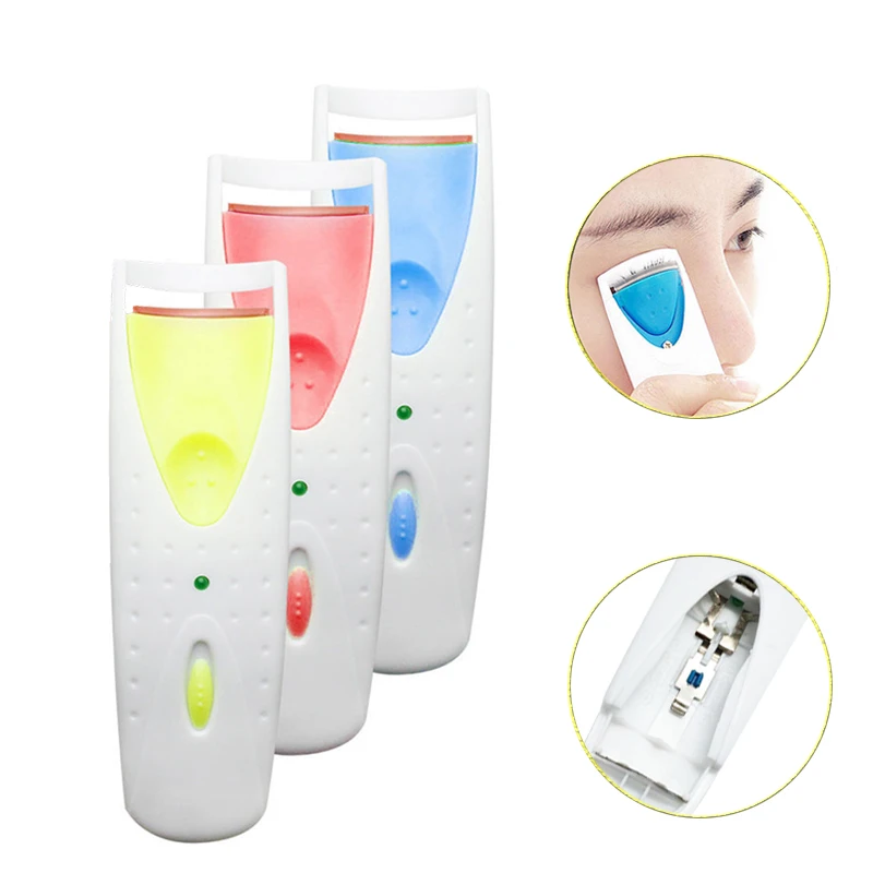 

Heated Lash Curler Electric Eyelash Curler Heated Intelligent Temperature Control Eyelash Styling Curl Heating Eye Makeup Tool