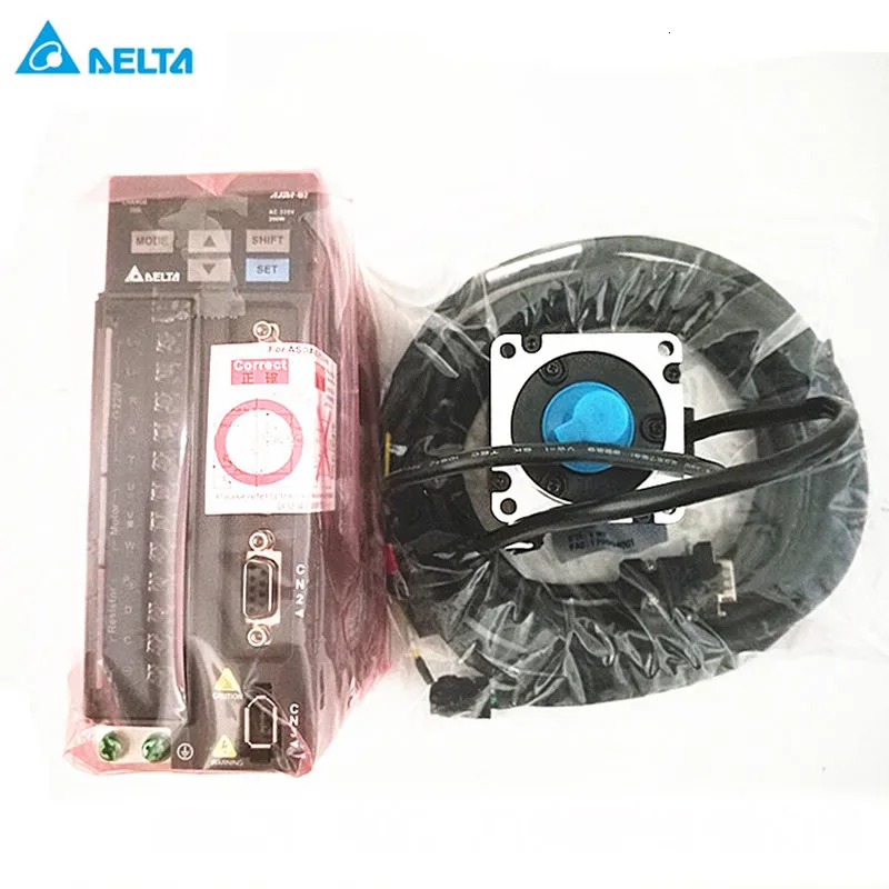 Delta 220V 1.5kW Delta AC Серводвигатель комплект системы 7,16 нм 2000 об/мин 130 мм ECMA-E11315RS+ ASD-A2-1521-M шпоночный ключ с кабелем 3 м