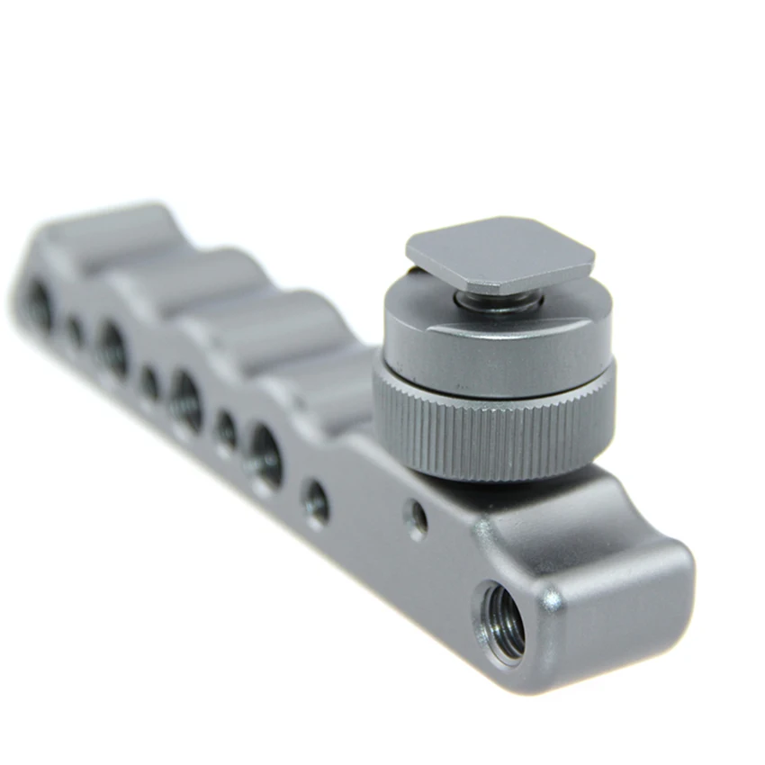 

CAMVATE Camera Handle Grip with Cold Hot Shoe Low Angle Shooting for DSLR Rebel EOS550D