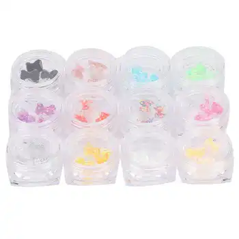 

Nail Art Decorations Bear Manicure Decors Nail Art Drill Stickers Crystal Glue Decals For Nail Art
