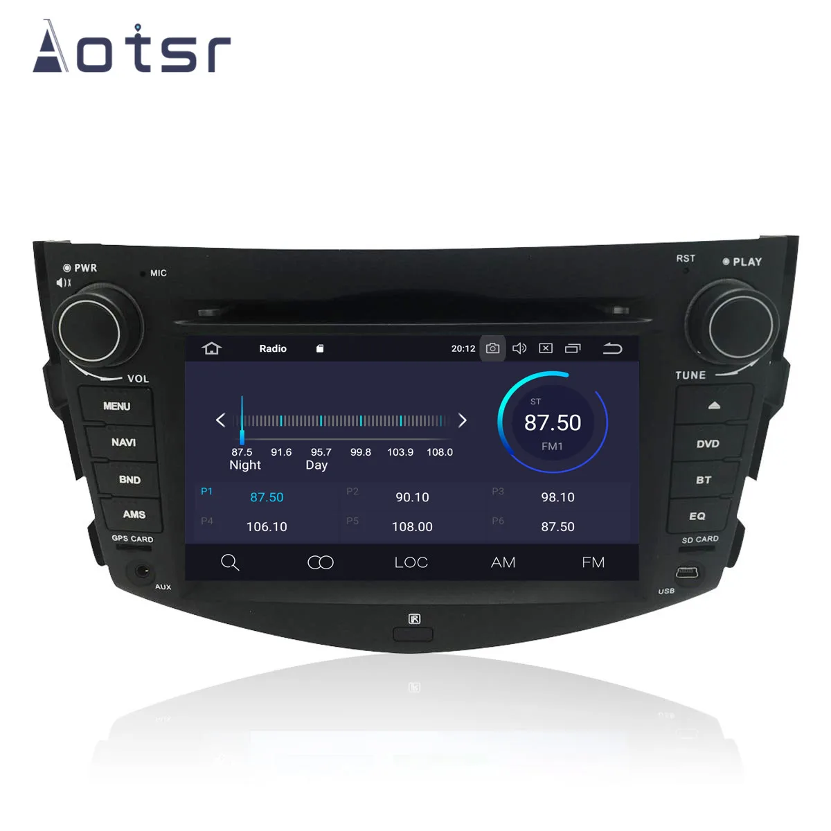Clearance DSP Android 9.1 GPS Navigation Car DVD Player For Toyota RVA4 4 2006-2012 Auto Stereo Radio Multimedia Player Head Unit Recorder 5