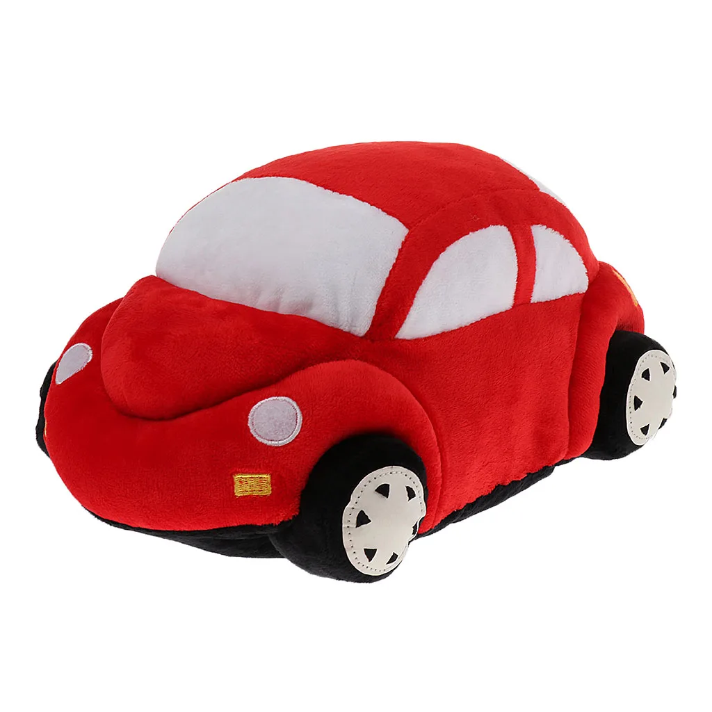 Kids Cars Shape Model Stuffed Animals Brinquedos Baby Plush Pillow Cushion