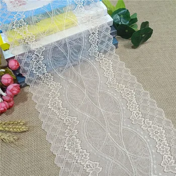 

E2936 Width 22cm popular different dress design elastic Mesh lace fabric