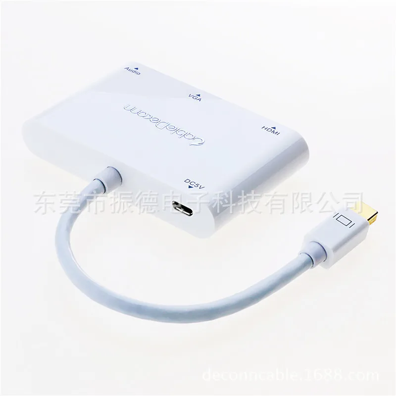 Mini Displayport к HDMI(4K* 2 K) VGA Аудио синхронный выход преобразования линии