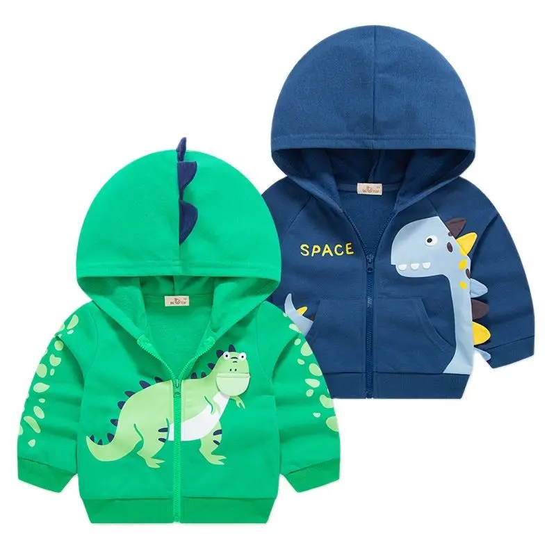 New Autumn Jacket Kids Clothes Boys Jacket Coat 2-7Yrs Children Hooded Cardigan Zipper Coat Winter Hoodies Baby Outerwear