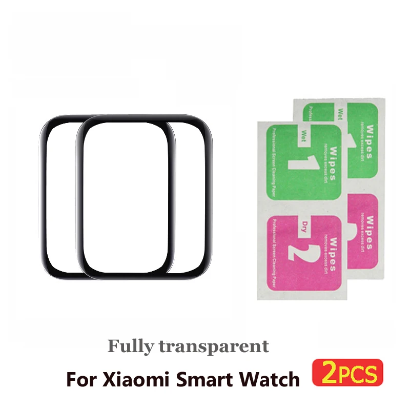 2 шт Защитная пленка для xiaomi smart watch пленка Взрывозащищенная/устойчивая к царапинам защита mi watch стекло(не закаленное стекло