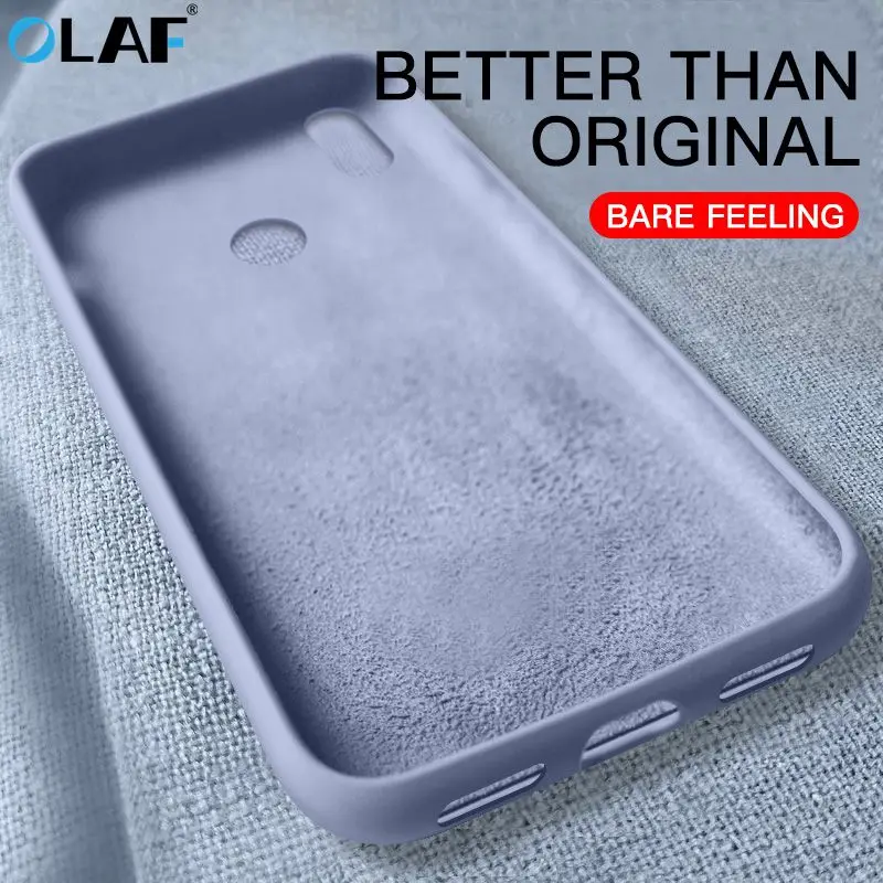 

Original Liquid Silicone Case For Xiaomi Redmi Note 7 Redmi 6A 7 6 Pro soft tpu cover for Xiaomi Mi 9 SE Mi 8 SE Mix 3 6X Case