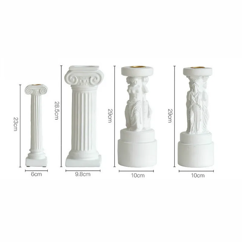 Ароматерапия подсвечник свадебный центральный подсвечник Софии Венера богиня римская колонна Настольный подсвечник Декор