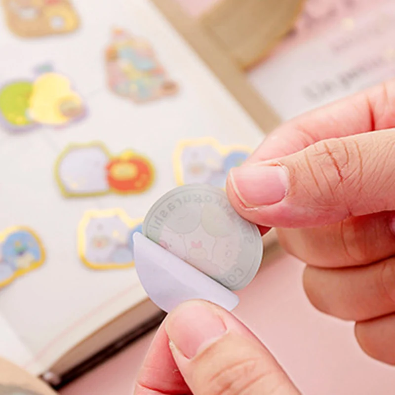 40 шт. наклейки с милыми рисунками Kawaii канцелярские наклейки s Milk декор наклейки для детей DIY Скрапбукинг дневник принадлежности для альбома