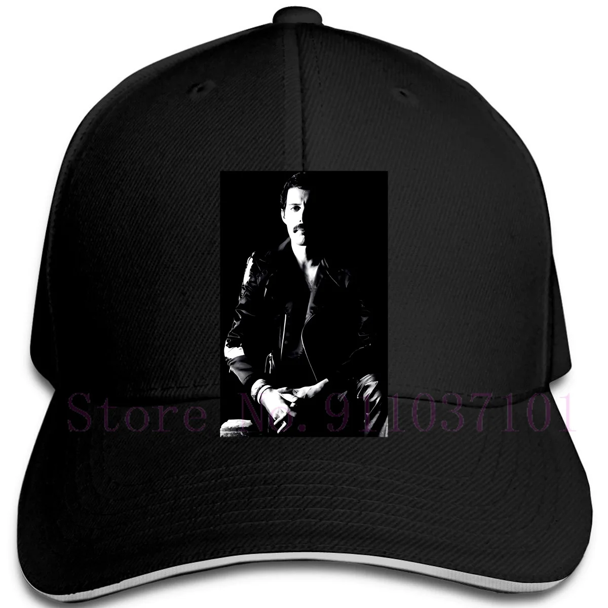 Freddie Mercury The Legend Queen Bohemian Rhapsody Brand Printed adjustable caps Baseball Cap Peaked cap Men Women | Аксессуары для