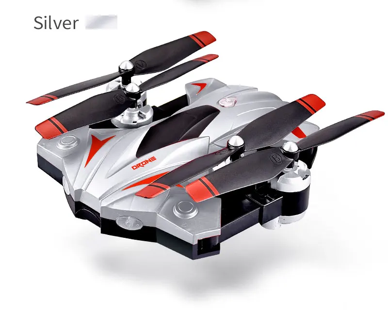 RC беспилотный летательный аппарат с Камера HD и поддержкой Wi-Fi FPV RC Квадрокоптер с режимом headless складной Дрон удержания высоты 1080P Камера селфи Дрон