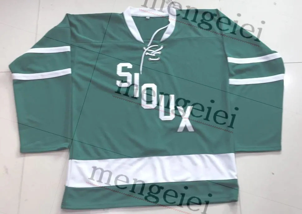 

2019 University of North Dakota Fighting Sioux Hockey Jersey Embroidery Stitched Customize any number and name