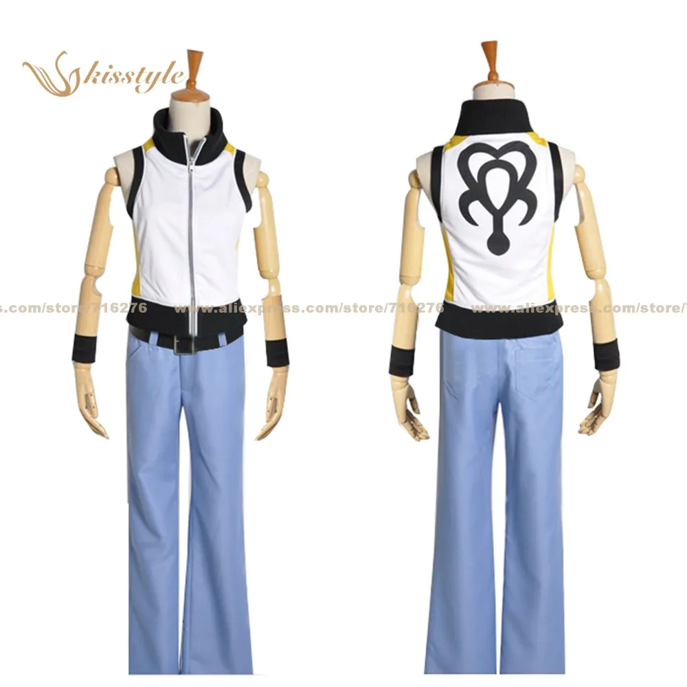 

Kisstyle Fashion Kingdom Hearts 3D: Dream Drop Distance Riku Uniform COS Clothing Cosplay Costume,Customized Accepted