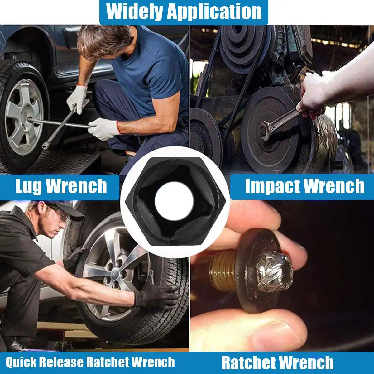 £32.39 13pcs Impact Damaged Bolt Nut Screw Remover Extractor Socket Tool