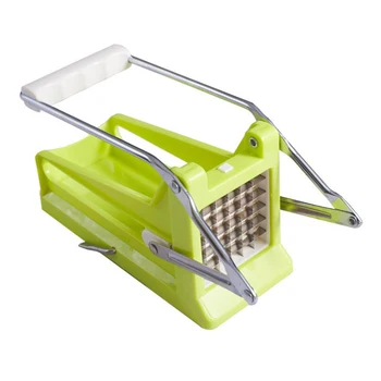 

Stainless Steel Potato Cutting Machine Non-Slip French Fries Cutter Home Use Potato Slicer Chopper Kitchen Gadgets