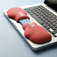 Para o apoio da almofada do descanso do pulso para o teclado anime mousepad ratos esteira da espuma da memória ergonômico silicone anti deslizamento jogo de escritório computador portátil