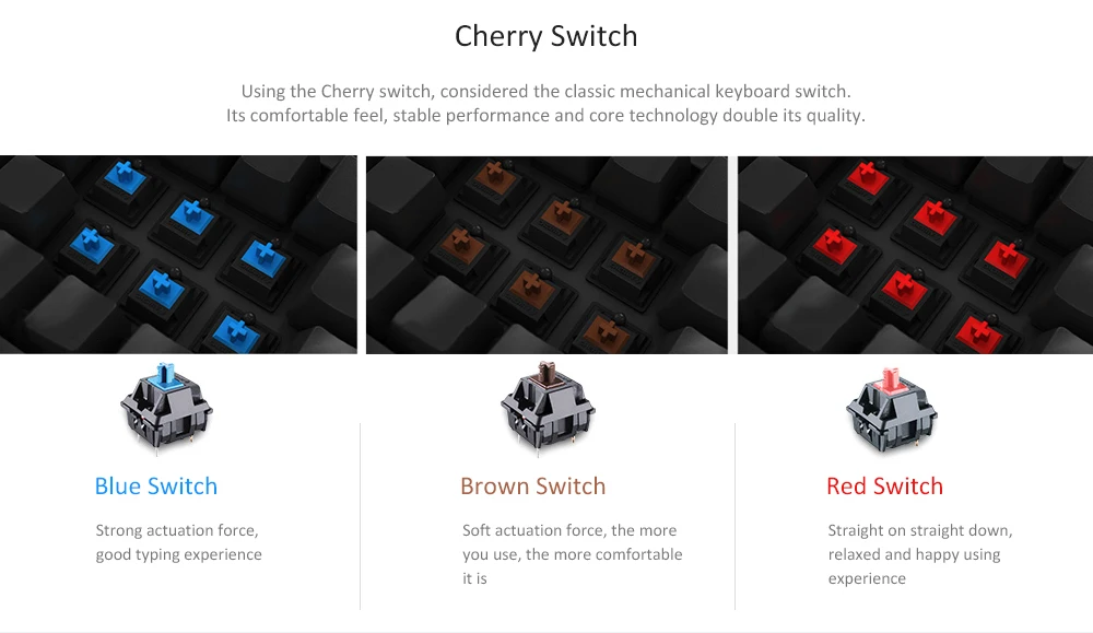 AKKO 3087 SP Horizon Skyline Cherry Cherry Axis Game Mechanical Keyboard 87 Key, TYPE-C Interface