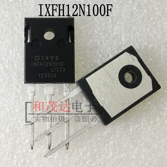 2шт/IXFH12N100F 1000V12A TO-247