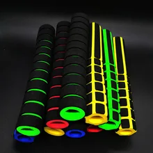 Bicycle handle 1pair Bike Racing Bicycle Motorcycle Handle Bar Foam Sponge Cover Non-slip Bike handlebar 1pair soft foam sponge bmx mtb bike cycle bicycle handle handlebar bar grips