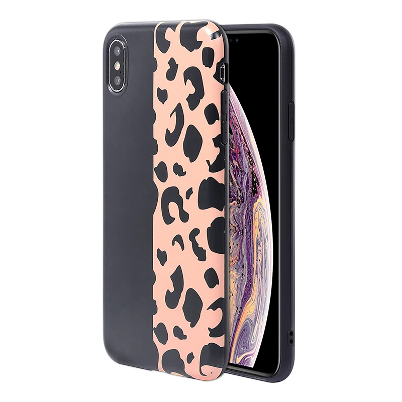 Роскошный силиконовый мягкий чехол для iPhone X XR XS MAX Case 7 8 Plus 6 S 6 S 6Plus 7Plus 8 Plus задняя крышка i Телефон Леопардовый сексуальный корпус - Цвет: 1