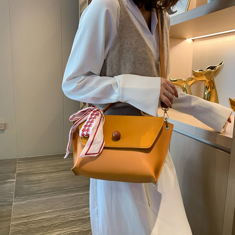 

Fashion Style Messenger Bag Casual Youth Pu Leather Shoulder Bag Quality Simple Small Bag New Design High Quality Ladies Handbag