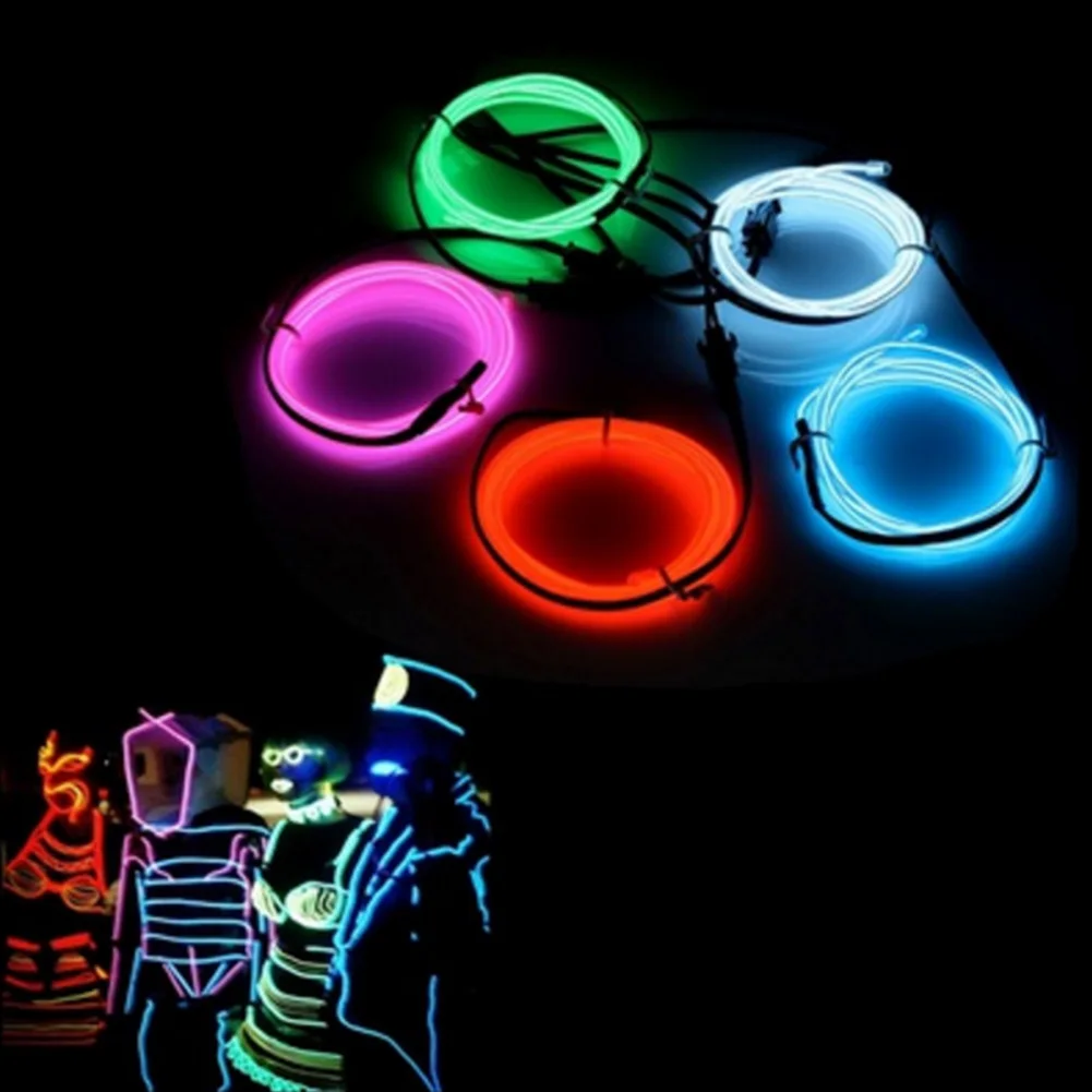 Luminous Light Bar El Wire Glowing Party Halloween Stage Bar Decoration