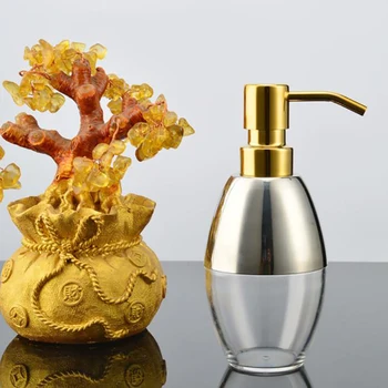 

Stainless Steel Bottle Pump Shower Nozzle Pump Head Shampoo Press Pump Spray