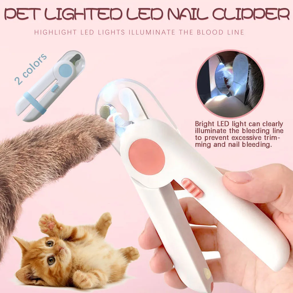 lighted dog nail clippers