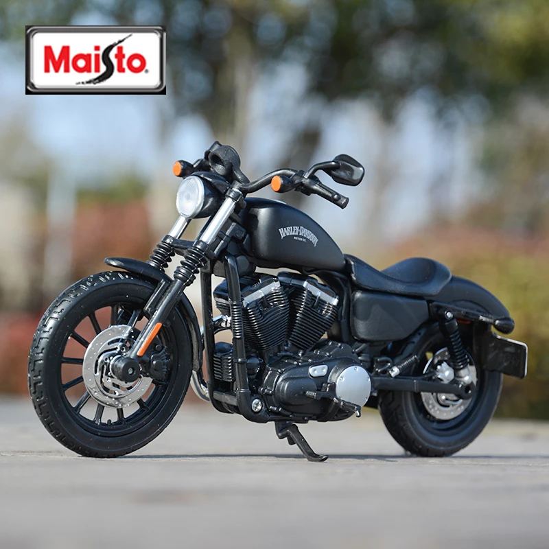 

Maisto 1:12 Harley Davidson 2014 Sportster Iron 883 Die Cast Vehicles Collectible Hobbies Motorcycle Model Toys
