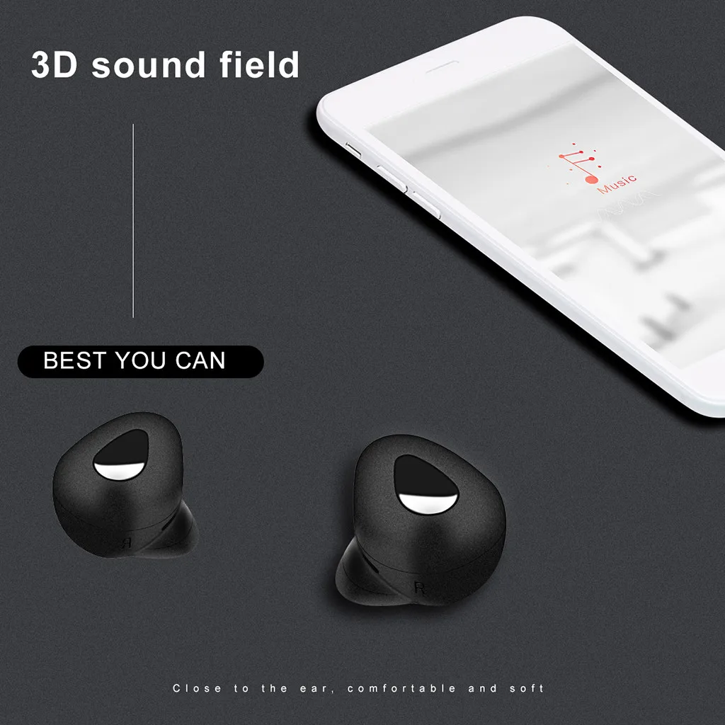 Мини Bluetooth Oordopjes Y20 True HIFI Draadloze Bluetooth 5,0 спортивные Близнецы 3D стерео Draagbare Draadloze Headset-L1023