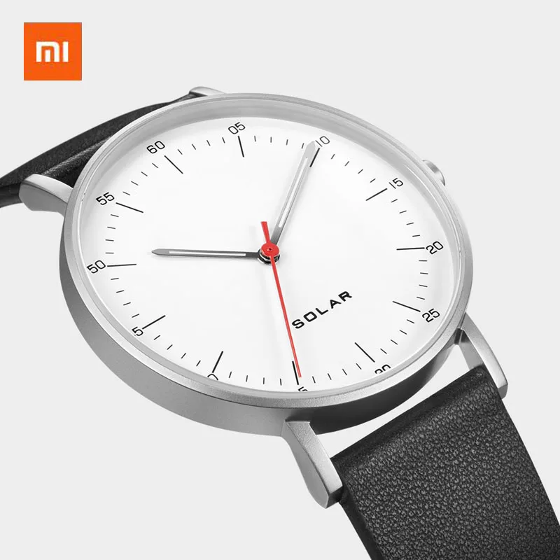 

Xiaomi Light power watch easy visible light conversion lightweight imported movement synthetic sapphire table mirror Watch