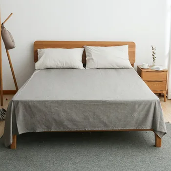 

100% cotton bed cover bed case cover for bed gray color