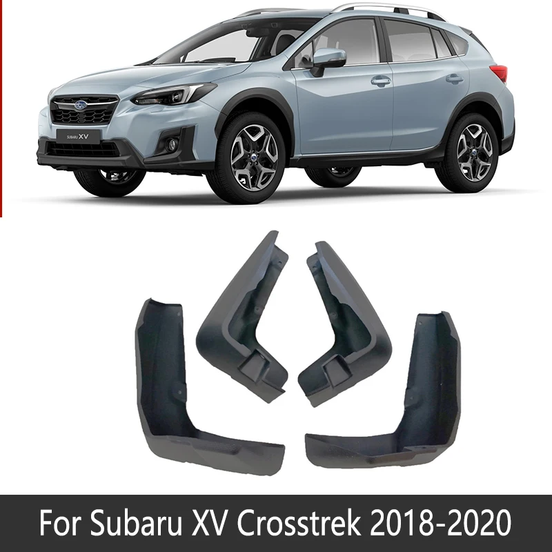 Mudflap for Subaru XV Crosstrek 2011~ Fender Mud Guard Splash Flaps Mudguards Accessories 2012 2013 - Название цвета: 2018-2020