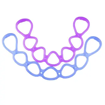 

Retail/Wholesale Unisex 7 Holes Yoga Stretch Silicone Resistance Band Pull Rope Body Arm Leg Strength Training Belt Fitness